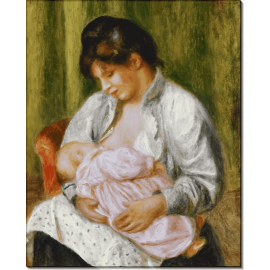 Мать с ребенком. Ренуар, Пьер Огюст