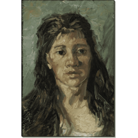 Портрет женщины с распущенными волосами, 1885. Гог, Винсент ван