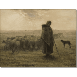 Пастушка. Милле, Жан-Франсуа
