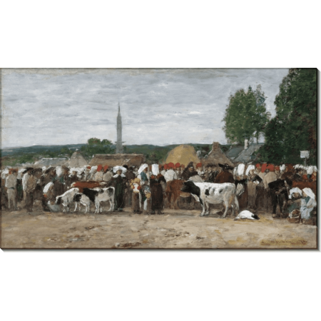 Ярмарка в Бретани. Буден, Эжен 