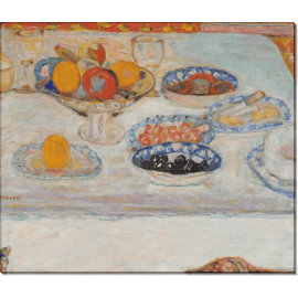 Натюрморт с фруктами и ягодами на столе. Боннар, Пьер