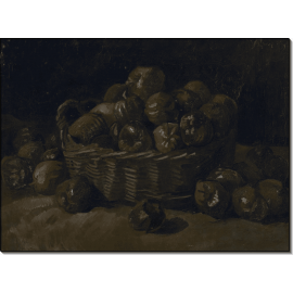 Корзина с яблоками (Basket of Apples), 1885. Гог, Винсент ван