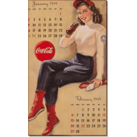 Календарь Кока-Кола. Элвгрен, Джил