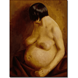 Беременная женщина. Дикс, Отто