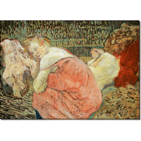 Две подруги. Тулуз-Лотрек, Анри де 