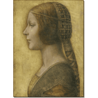 Женский портрет в профиль. Винчи, Леонардо да  (Leonardo da Vinci, Леонардо да Вінчі)