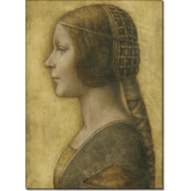 Женский портрет в профиль. Винчи, Леонардо да  (Leonardo da Vinci, Леонардо да Вінчі)