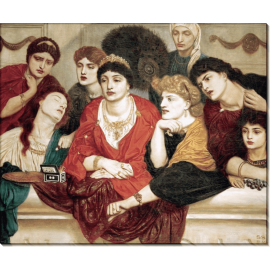 Женщины, наблюдающие за боем гладиаторов в Риме. Соломон, Симеон