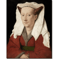 Портрет Маргареты Ван Эйк. 1439. Эйк, Ян ван