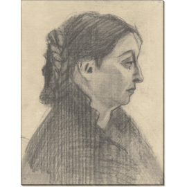 Портрет женщины (Head of a Woman), 1882. Гог, Винсент ван