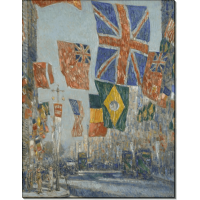 День Союзников, Великобритания 1918. Хассам, Фредерик Чайлд