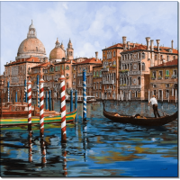 Большой канал в Венеции. Борелли, Гвидо (20 век)
