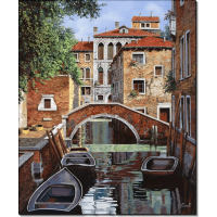 Канал в Венеции. Борелли, Гвидо (20 век)