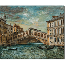 Мост Риальто, Венеция. Кирико, Джорджо де