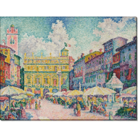 Рынок в Вероне. Синьяк, Поль