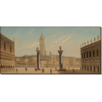 Площадь святого Марка, Венеция. Зиген, Август фон