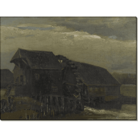 Водяная мельница в Опветтене (Watermill at Opwetten), 1884. Гог, Винсент ван