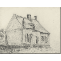 Дом Магро, Кесмес (The Magrot House, Cuesmes), 1879-80. Гог, Винсент ван
