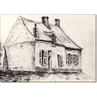 Дом Магрос (A House Magros), 1879. Гог, Винсент ван