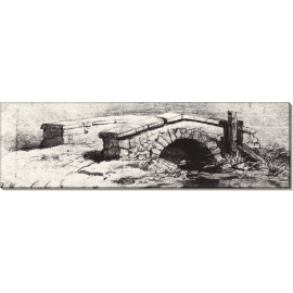 Мост (The Bridge), 1869. Гог, Винсент ван