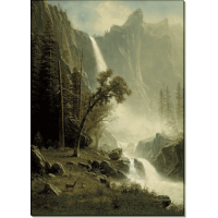 Водопад Брайдел Вейл, Йосемитский парк. Бирштадт, Альберт