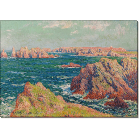 Скалы в Бель-Иль. Море, Анри 