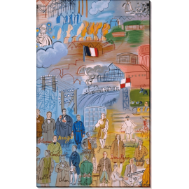 Цикл фресок для павильона Электричество на всемирной выставке 1937 года. Дюфи, Рауль