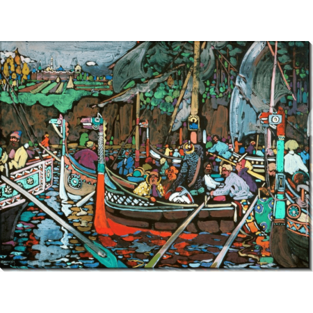 Волжская песнь. Кандинский, Василий Васильевич 