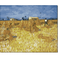 Урожай в Провансе (Harvest in Provence), 1888. Гог, Винсент ван