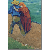 Двое влюбленных (A Pair of Lovers, Arles), 1888 (Sotheby`s version). Гог, Винсент ван