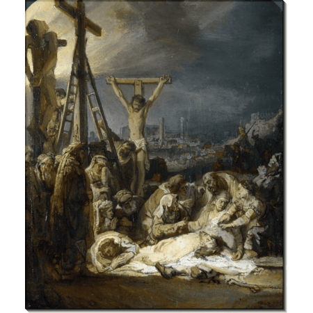 Оплакивание Христа. Рембрандт, Харменс ван Рейн 