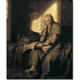 Святой Павел в темнице. Рембрандт, Харменс ван Рейн