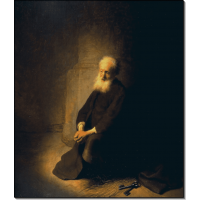 Святой Петр в темнице. Рембрандт, Харменс ван Рейн