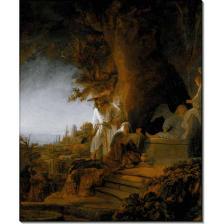 Явление Христа Марии Магдалине. Рембрандт, Харменс ван Рейн 