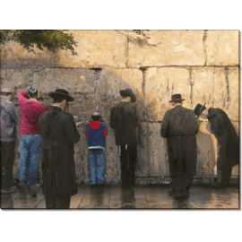 Стена плача, Иерусалим. Кинкейд, Томас