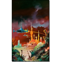 Планета берсеркера (по фантастическому произведению Фреда Саберхагена). Вальехо, Борис (20 век)