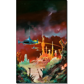 Планета берсеркера (по фантастическому произведению Фреда Саберхагена). Вальехо, Борис (20 век)