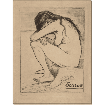 Скорбь (Sorrow), 1882. Гог, Винсент ван 