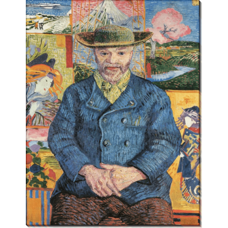 Портрет Пьера Танги (Portrait of Pere Tanguy), 1887. Гог, Винсент ван 