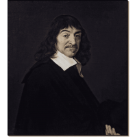 Портрет Рене Декарта 1649. Хальс, Франц
