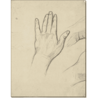 Этюд руки, 1881. Гог, Винсент ван
