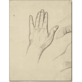 Этюд руки, 1881. Гог, Винсент ван