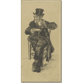 Старик, пьющий кофе (Old Man Drinking Coffee), 1882. Гог, Винсент ван