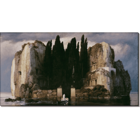 Остров мертвых, 1886. Бёклин, Арнольд 