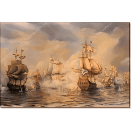 Морское сражение. Сток 