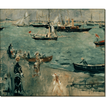 Море на острове Уайт. Моризо, Берта 