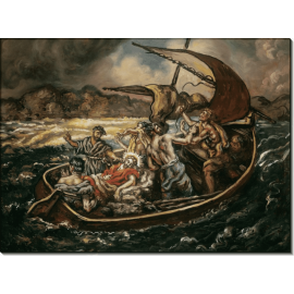 Христос в шторм в море Галилейском. Кирико, Джорджо де