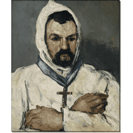 Доминик Обер, дядя художника, в образе монаха. Сезанн, Поль