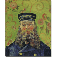 Портрет почтальона Жозефа Рулена (Portrait of the Postman Joseph Roulin), 1888-89. Гог, Винсент ван