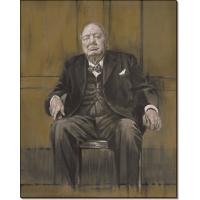 Портрет Уинстона Черчилля. 1954. Сазерленд, Грэхем Вивиан